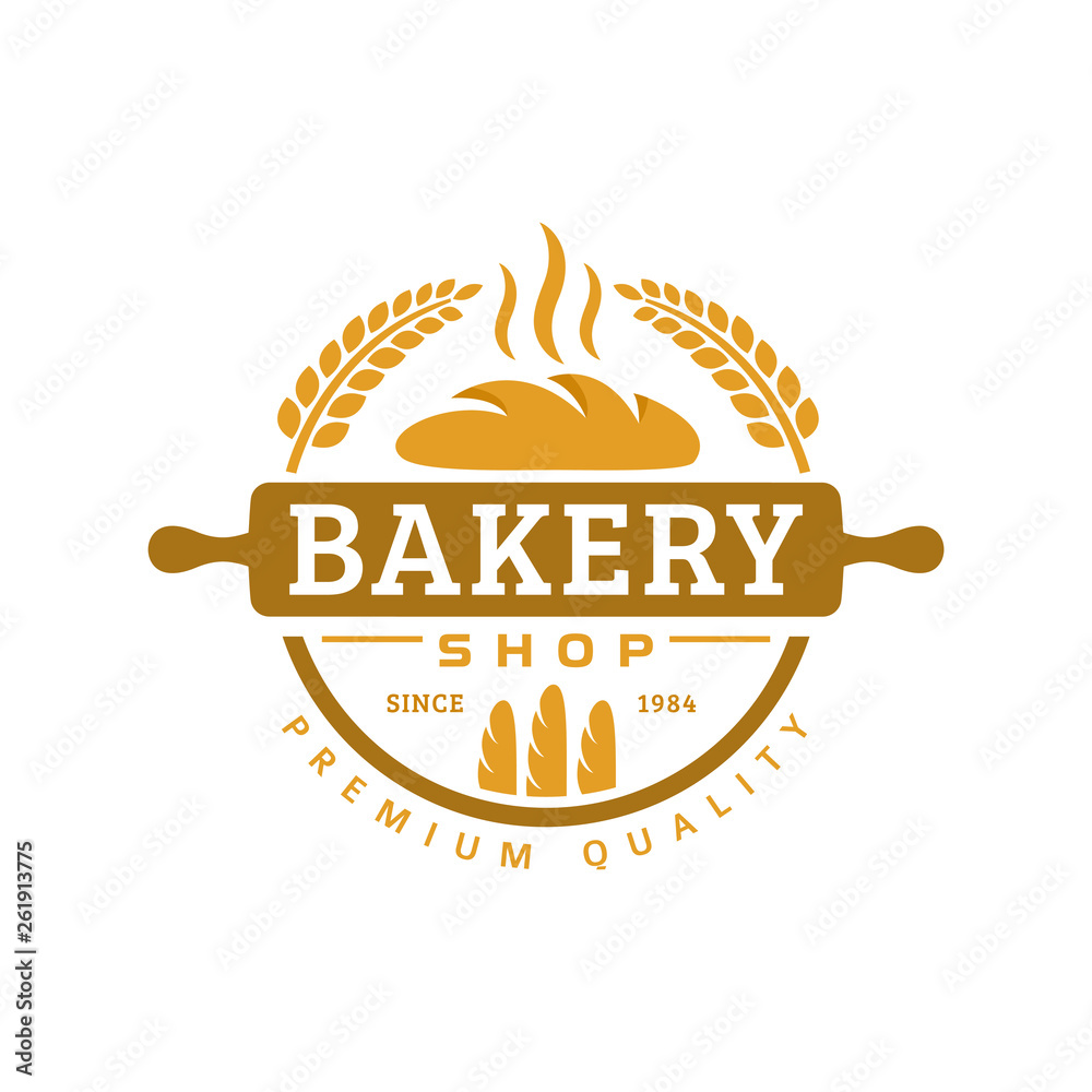 Bakery Shop Logo Sign Template Emblem Royalty Free Ve - vrogue.co