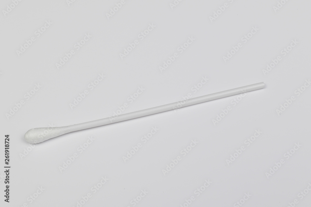 isolated on white medical swab tool isolated on white medical swab tool