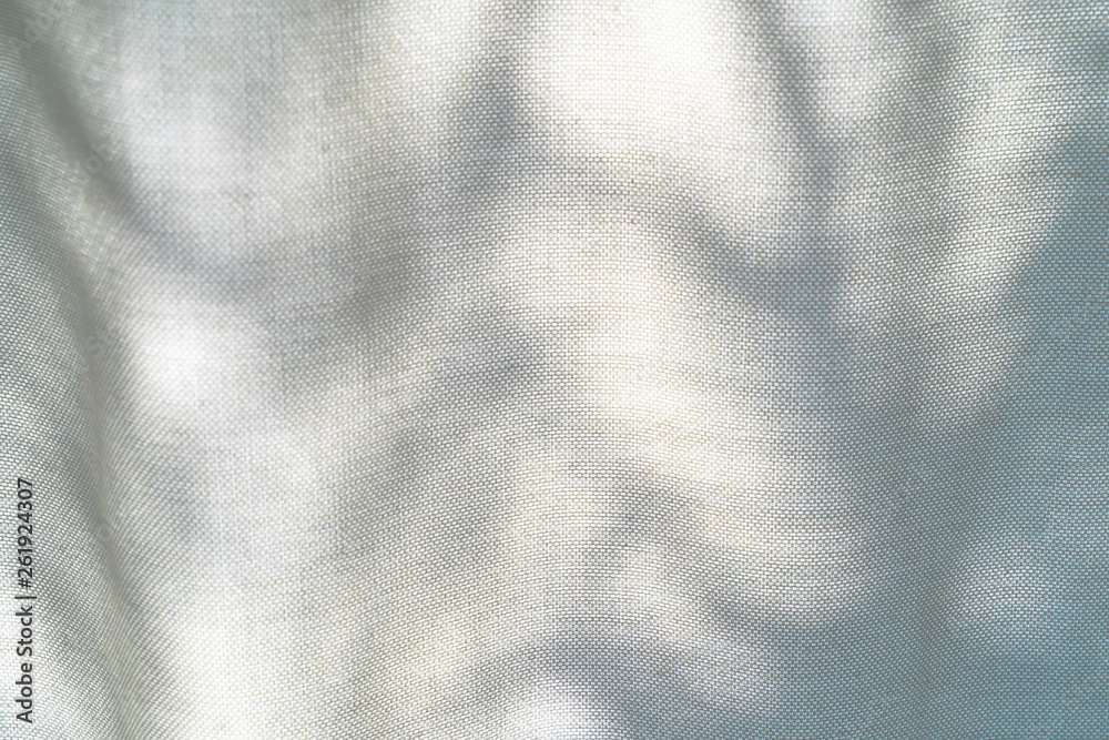 Naklejka premium Background, shiny leaves on fabric in Phuket, Thailand