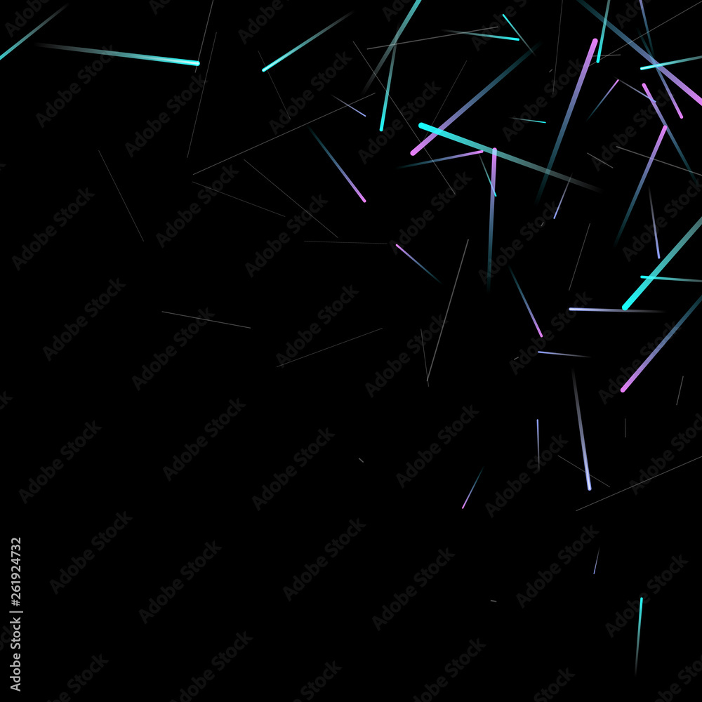 Fast Effect. Motion Neon Light Movement static