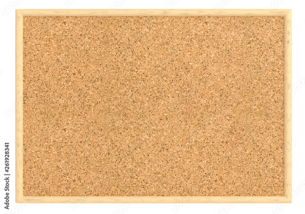 Fototapeta premium Empty corkboard background