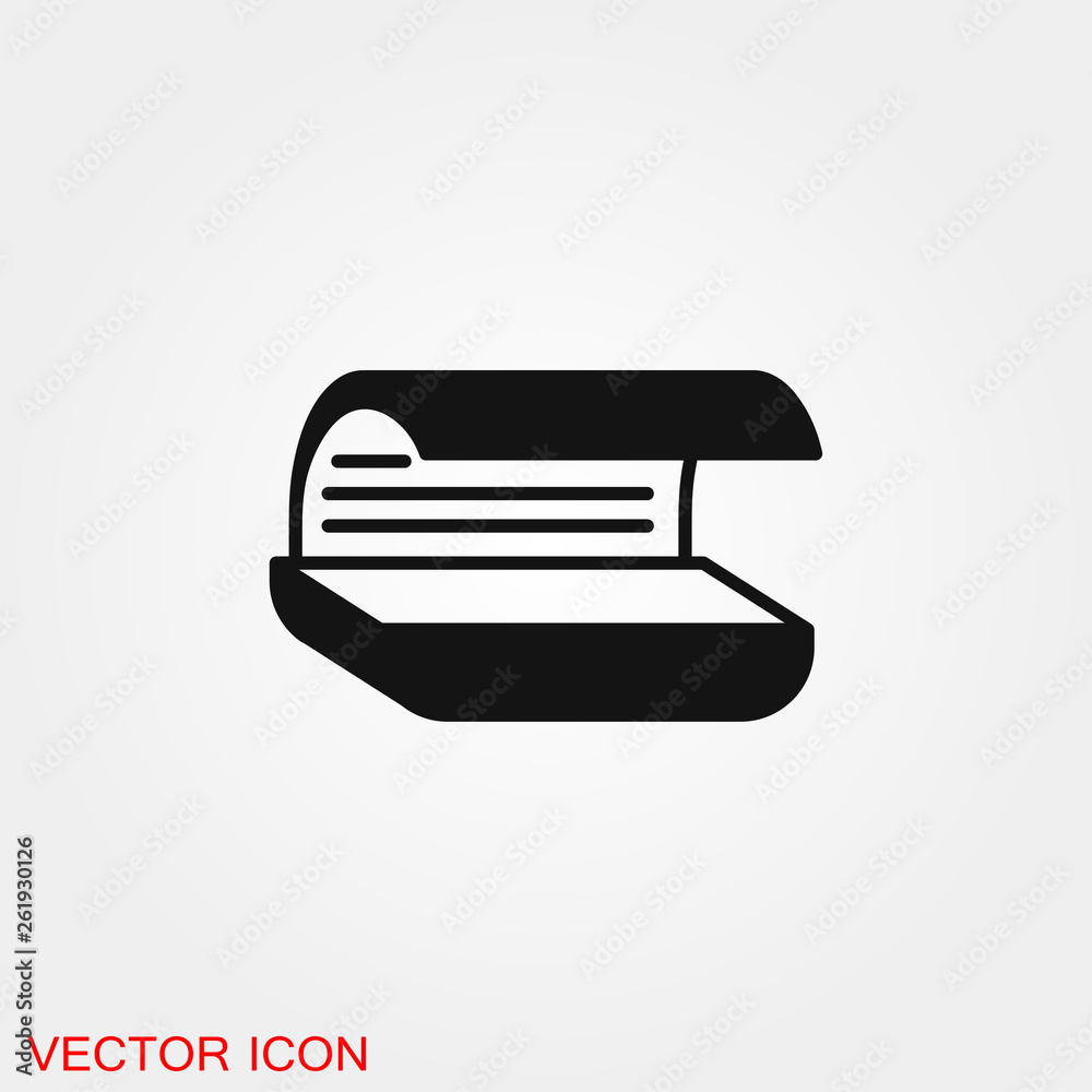 Solarium icon vector sign symbol for design Solarium icon vector sign symbol for design