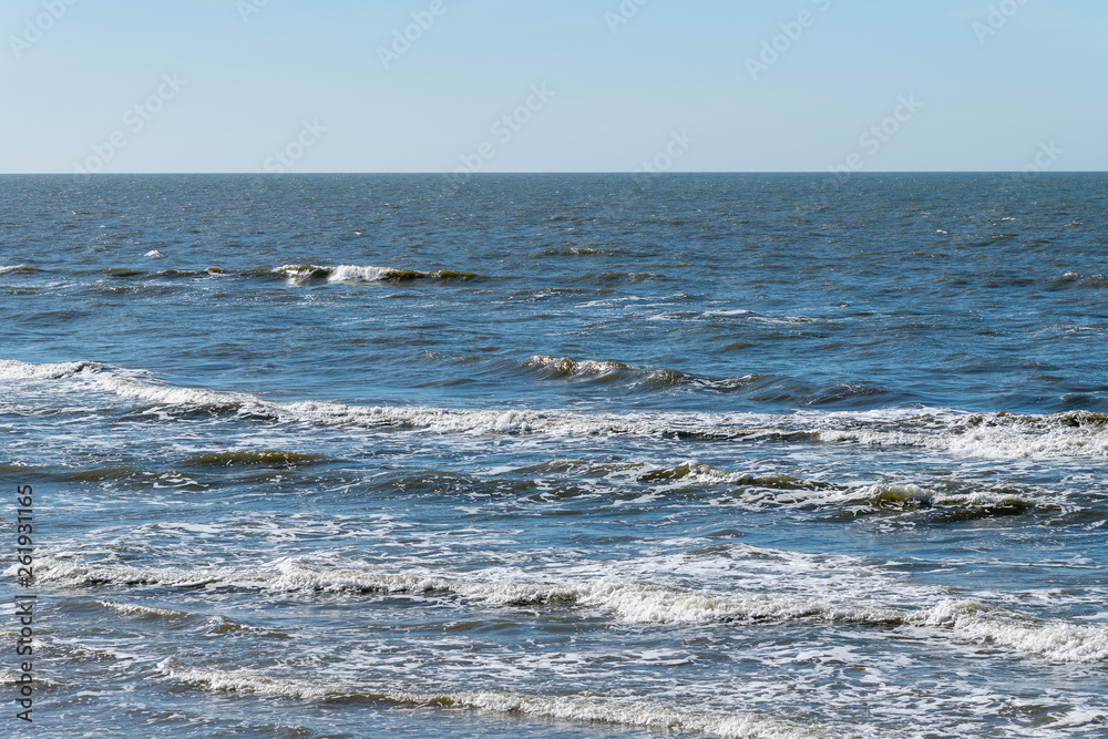 Blue Baltic sea.