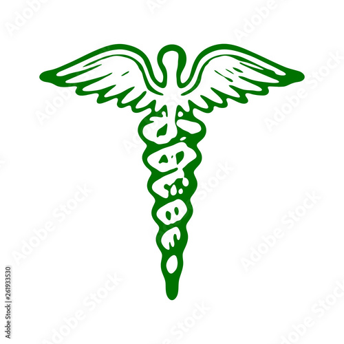 Medical symbol. Isolated on...