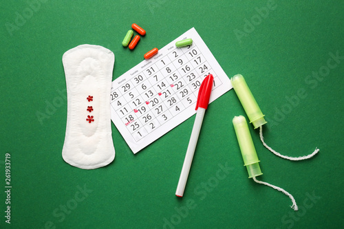 Menstrual calendar with fem...