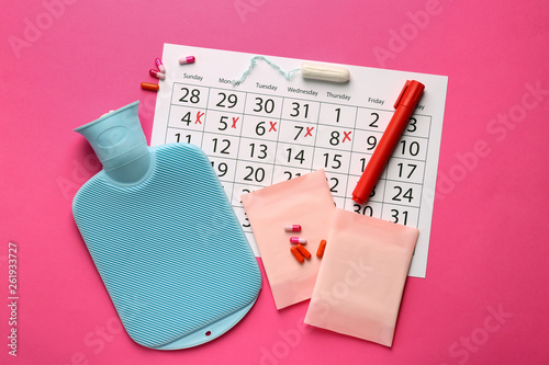 Menstrual calendar with fem...