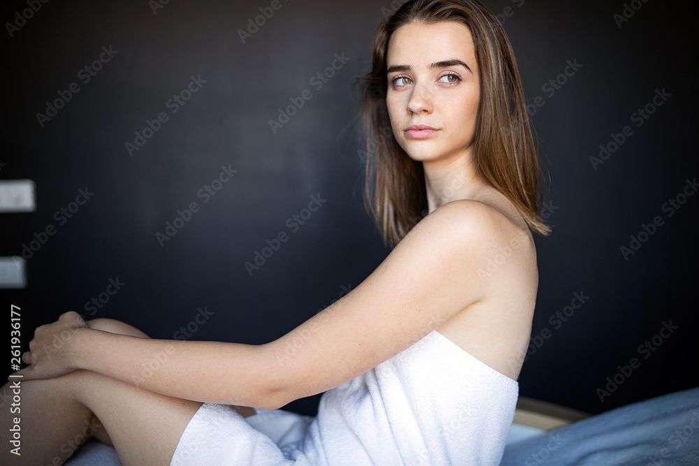 Healthy and beautiful woman in Spa. Recreation, energy, health, massage and healing. Healthy and beautiful woman in Spa. Recreation, energy, health, massage and healing.