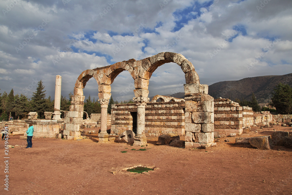 Anjar, Lebanon, Roman Ruins, Bekaa Valley