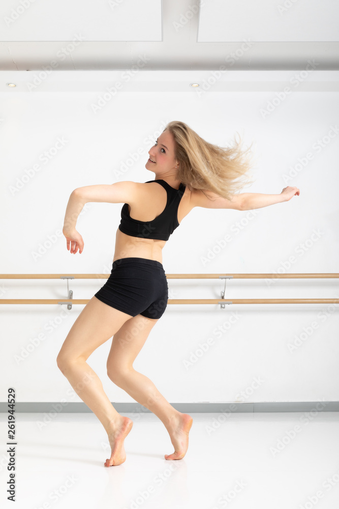 female dancer in action female dancer in action