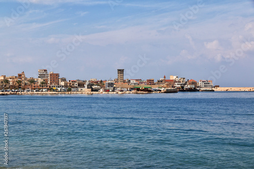 Fototapeta Naklejka Na Ścianę i Meble -  Tyre, Lebanon, Mediterranean sea