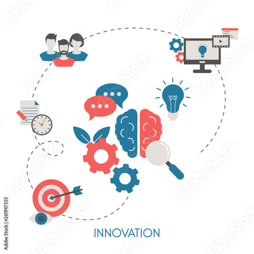 Vector concept of innovation