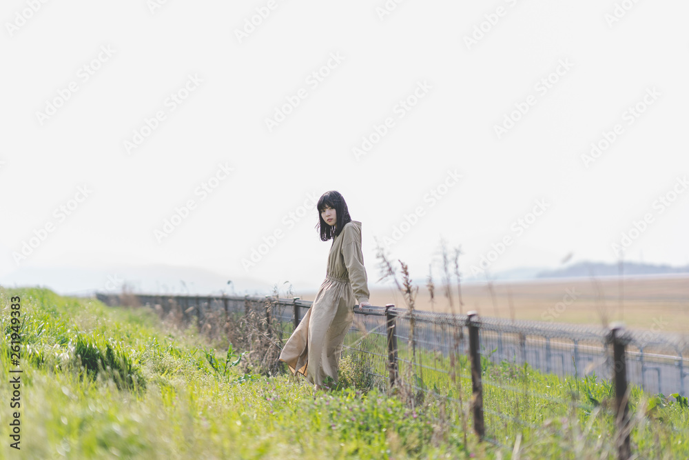 Obraz premium 女性