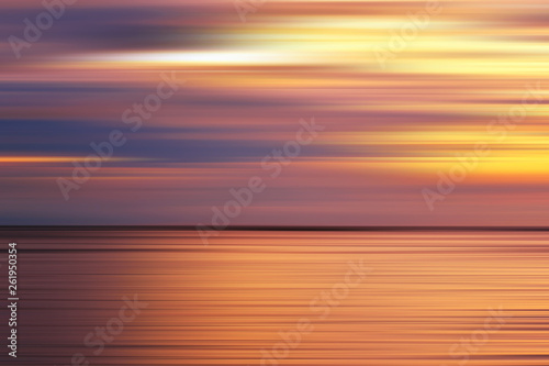 Beautiful colorful motion sunset background © fiz_zero