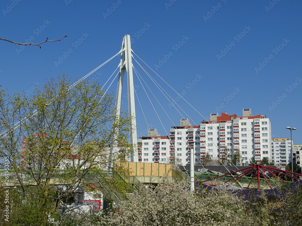 Der Stadtteil Heuchelhof in Würzburg