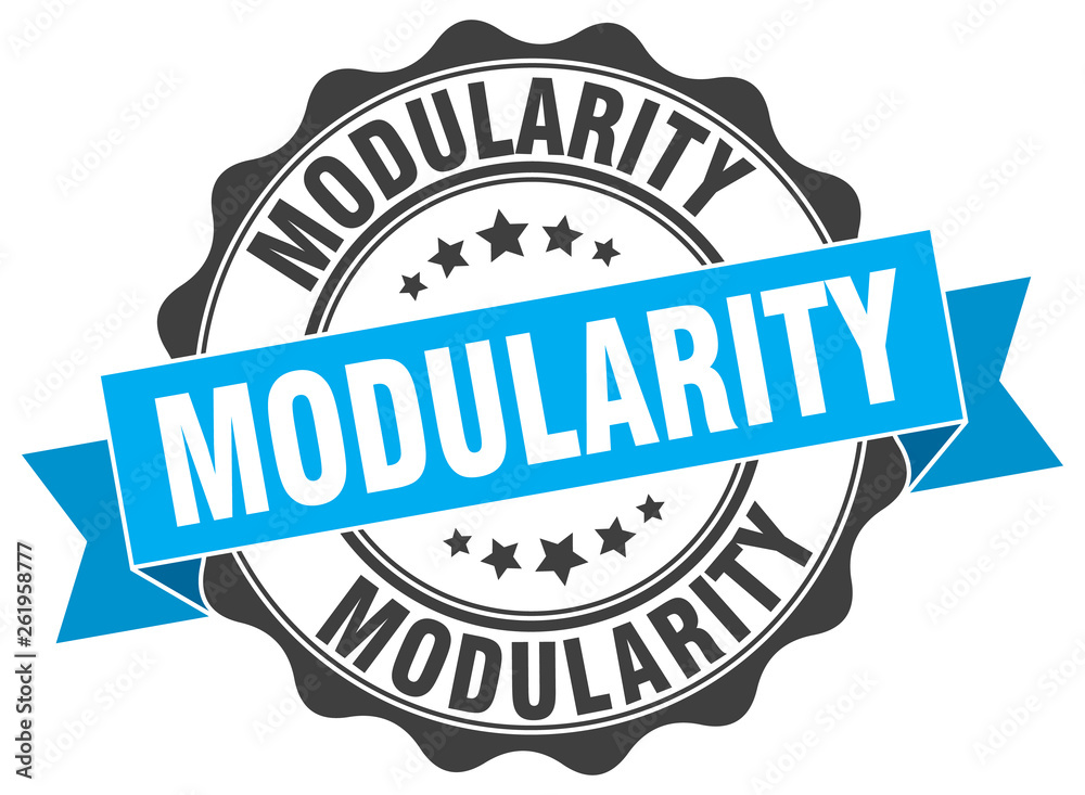 modularity stamp. sign. seal modularity stamp. sign. seal