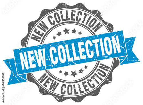 new collection stamp. sign. seal