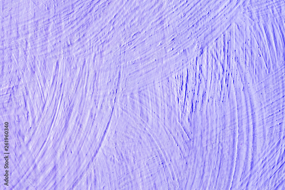 Fototapeta premium Abstract painted decorative background. Wall painted in blue texture.