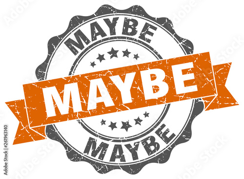maybe stamp. sign. seal