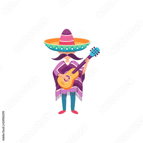 mexcian guy with guitar