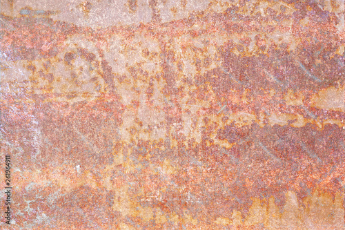 Abstract texture of rusty metal background. © banphote