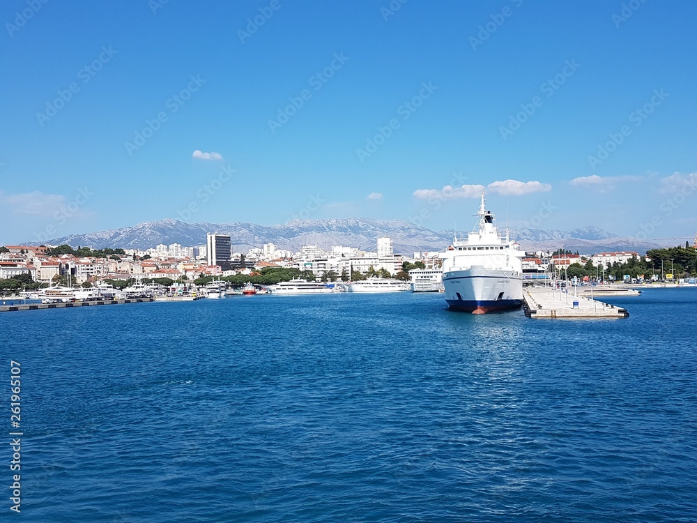 Ferry to Split, Croatia