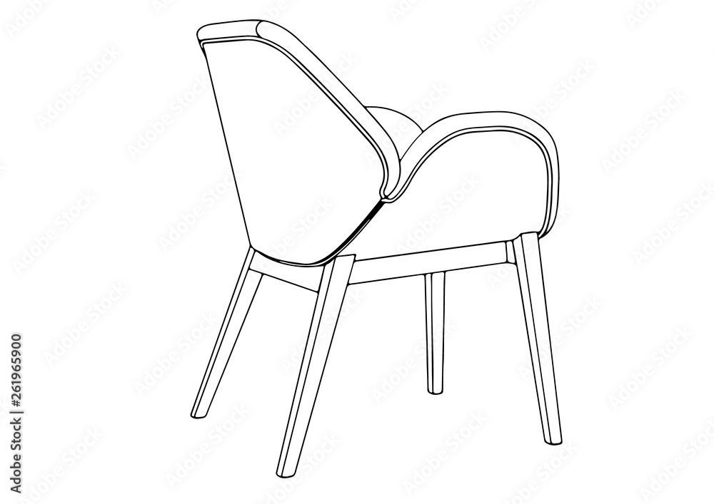 sketch chair vector sketch chair vector