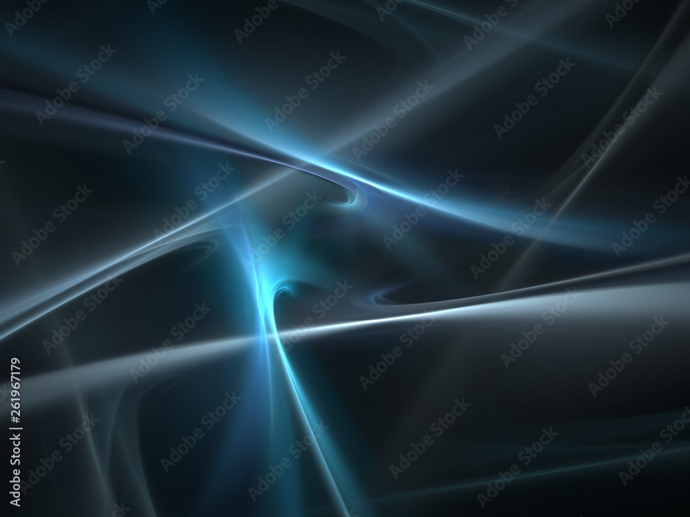 Obraz premium Blue light