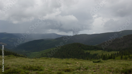 Trekking in the Carpathians through Petros to Hoverla along the Montenegrin ridge to Pop Ivan