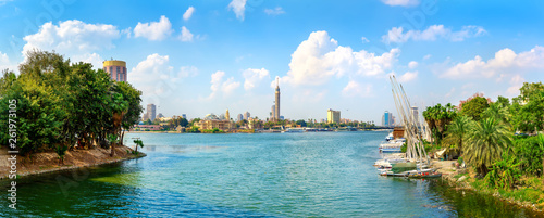 Nile and Cairo