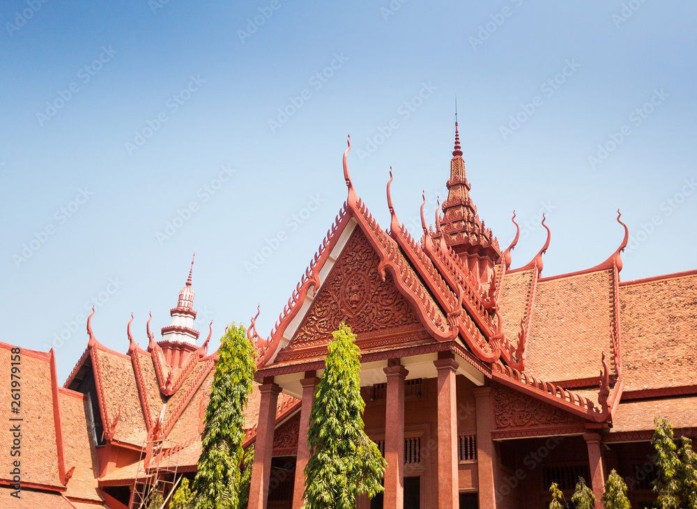 The National Museum of Cambodia (Sala Rachana) Phnom Penh, Cambodia. The National Museum of Cambodia (Sala Rachana) Phnom Penh, Cambodia.