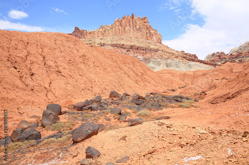 The Castle in Capitol Reef National Park, Utah, USA