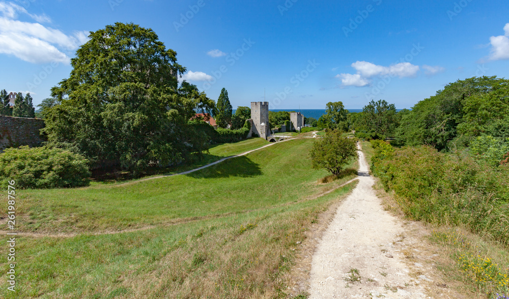 The Swedish city of Visby on the island of Gotland