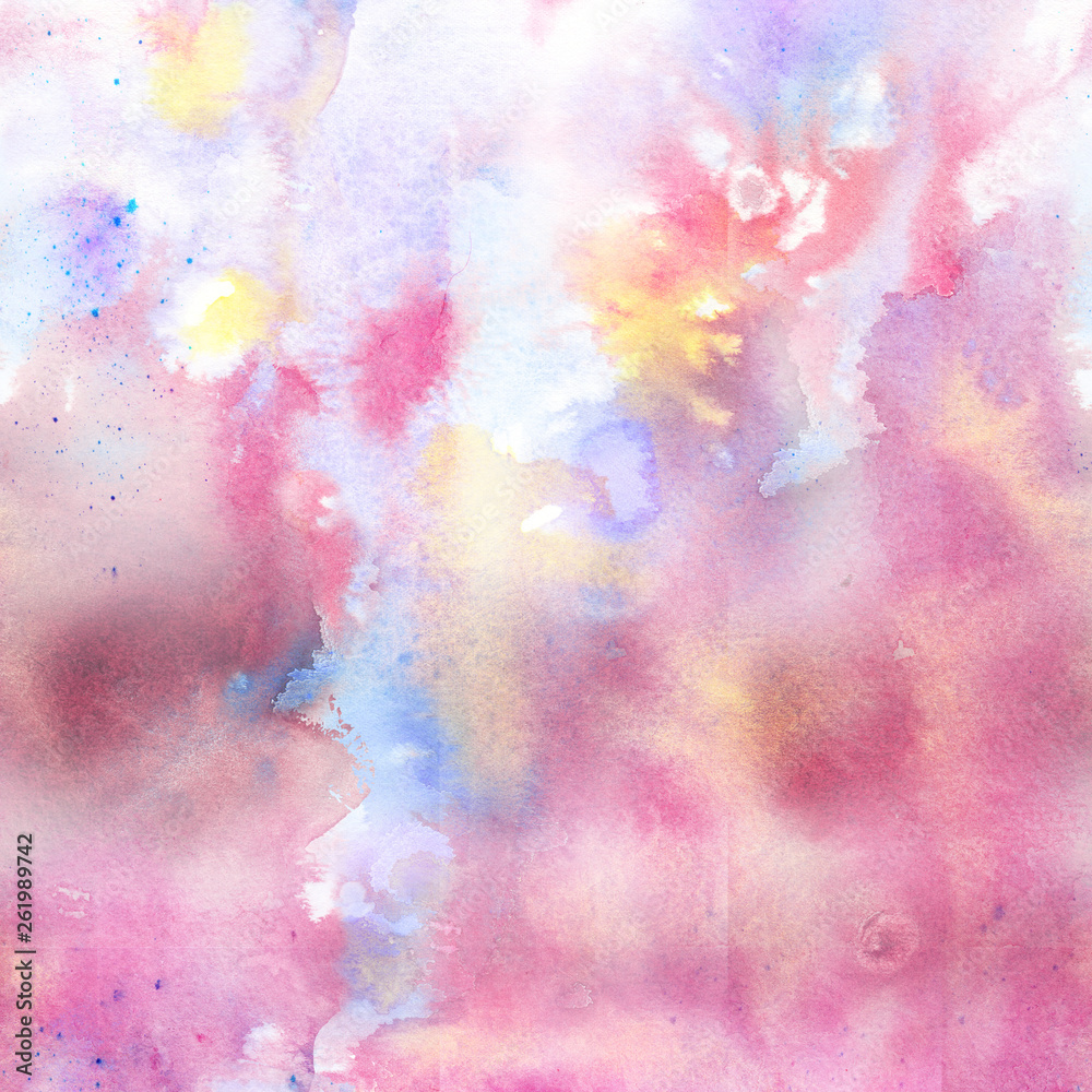 Abstract smoky watercolor texture, pastel, soft delicate color palette. T
