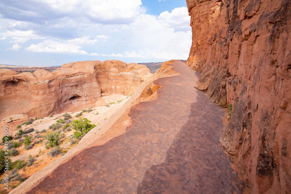 Fototapeta premium Scenic landscape in Arches National Park, Utah, USA