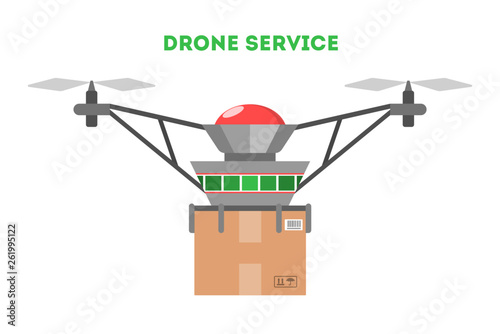 Drone delivery service concept
