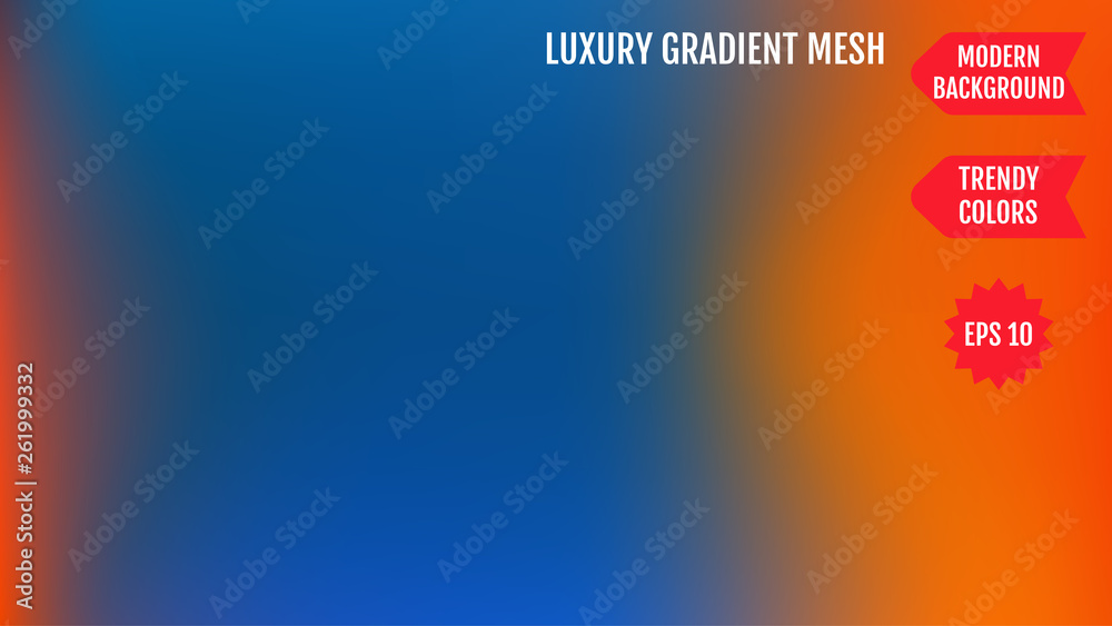 Soft color background. Modern screen vector design for mobile app. Soft color gradients. Abstract mesh gradient.