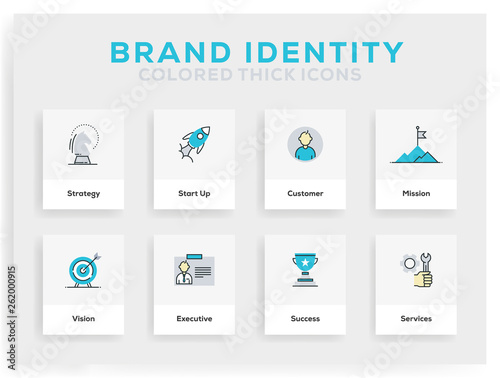 Brand Identity Icon Design