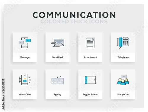 Communication Icon Design