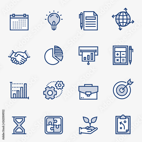 Growing Business Icon Concept