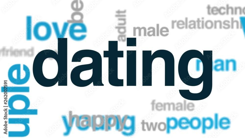Dating animated word cloud. Kinetic typography. Dating animated word cloud. Kinetic typography.