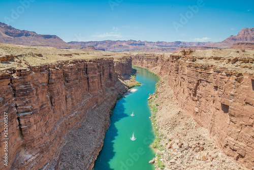 View of the Colorado River ...