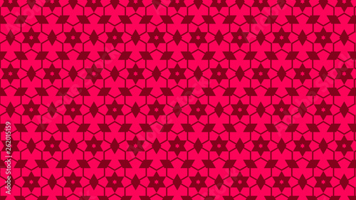 Folly Pink Stars Pattern