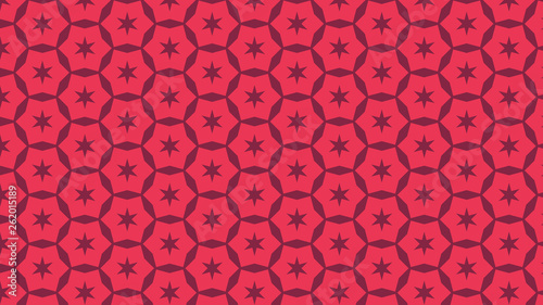 Folly Pink Stars Background Pattern Vector Graphic