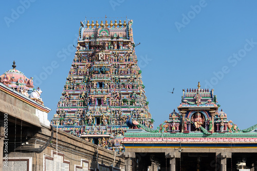 Temple de Kapaleeshwarar, Chennai, Inde photo