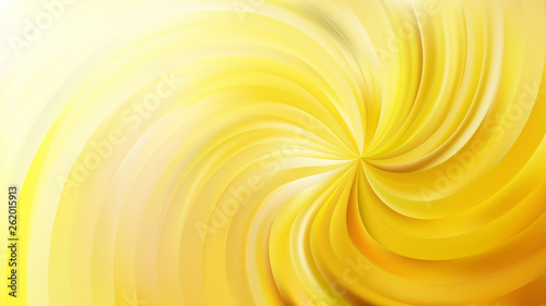 Abstract Yellow Swirl Background