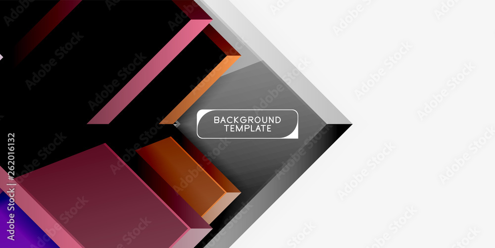 Glossy arrows background Glossy arrows background