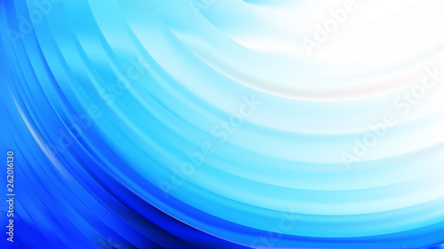 Blue and White Wave Background