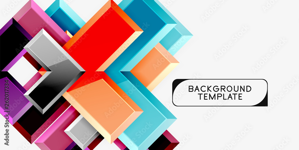 Abstract arrows composition background Abstract arrows composition background