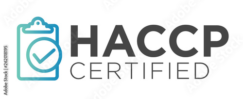 HACCP - Hazard Analysis Critical Control Points icon with award or checkmark