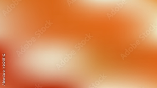 Orange Blurred Background